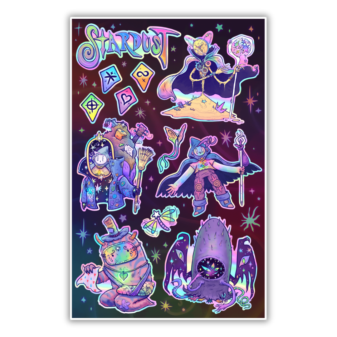 Stardust Stellar Stickers – Stardust Shop
