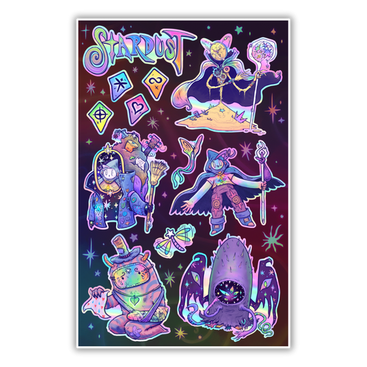 Stardust Stellar Stickers